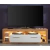 Tv-meubel Rock | 150 X 44 X 48 Cm | Wotan Oak White-design