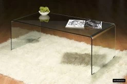 Salontafel Alexis 120cm Glas -Collectie Woonkamermeubels Rousseau 3025 salontafel table basse Axel 1 6b11