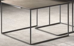 Set Van 2 Bijzettafels Lou - Zwart/goud -Collectie Woonkamermeubels Rousseau 3958 bijzettafel table d appoint Loic 4 bed7