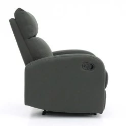 Relaxzetel Scotland - Grijs -Collectie Woonkamermeubels Rousseau 4500 3 relax France 4 d585