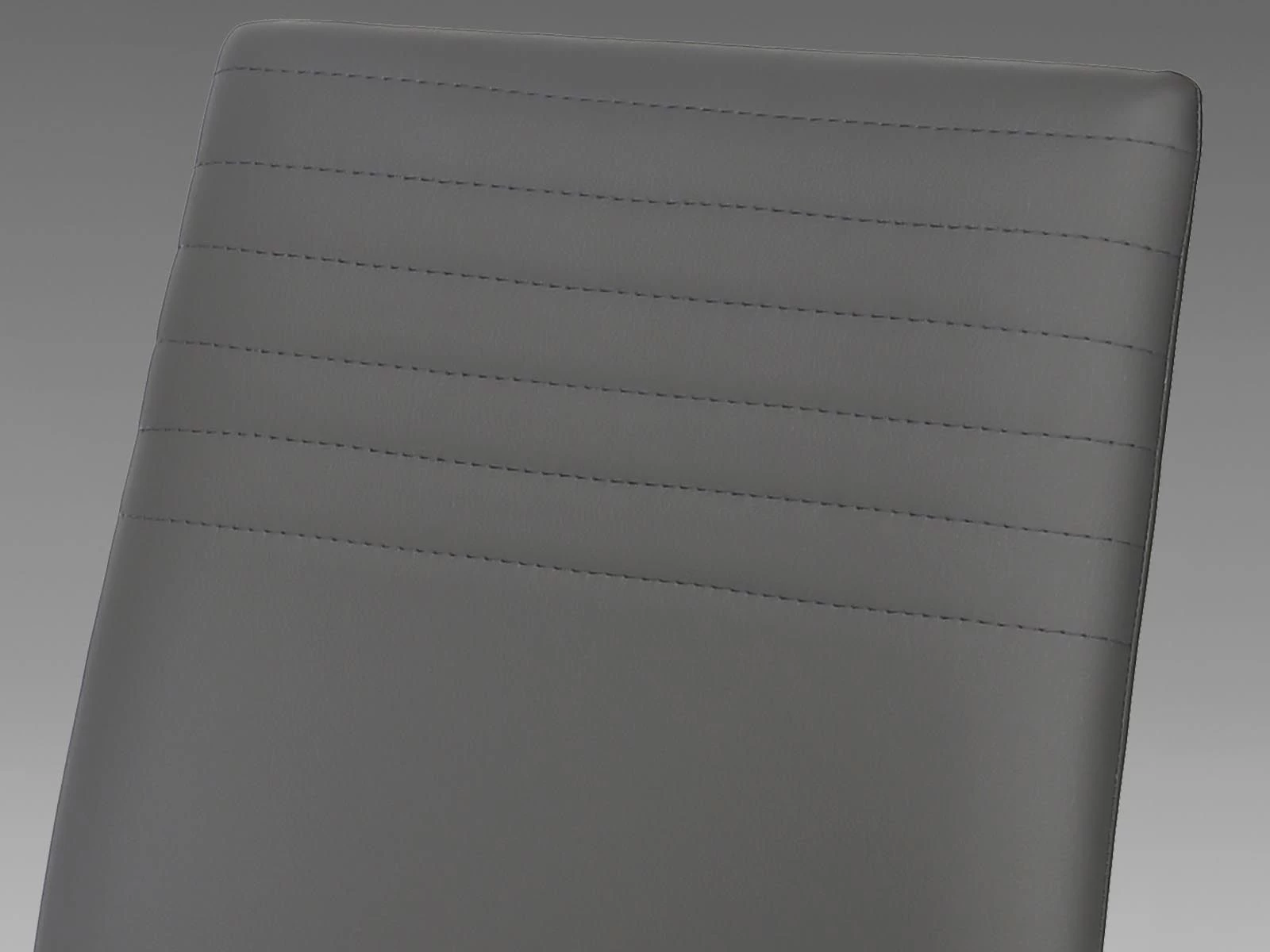 Set Van 6 Stoelen Broadway - Grijs 5 Set Van 6 Stoelen Broadway - Grijs - Afbeelding 5