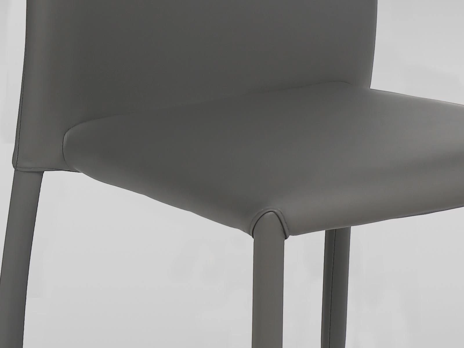 Set Van 6 Stoelen Broadway - Grijs 4 Set Van 6 Stoelen Broadway - Grijs - Afbeelding 4