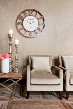 RICHMOND Bijzettafel Kensington 60x60cm - Bruin/zilver 21 RICHMOND Bijzettafel Kensington 60x60cm - Bruin/zilver -Collectie Woonkamermeubels S4350 9852 KK 0035 1 5af8