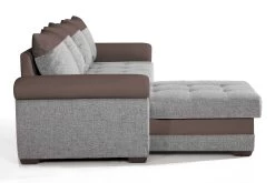 Zitbank Sabine Met Slaapbank & Opbergruimte - Grijs/taupe 11 Zitbank Sabine Met Slaapbank & Opbergruimte - Grijs/taupe -Collectie Woonkamermeubels SABINE tissu logan 7820 soft 24 cote meridienne 75d0