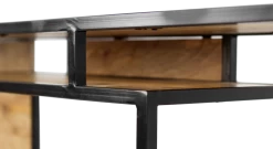 Buffet Levels 150cm Met Open Vakken - Mangohout/ijzer 14 Buffet Levels 150cm Met Open Vakken - Mangohout/ijzer -Collectie Woonkamermeubels SI 4002 5 ce33