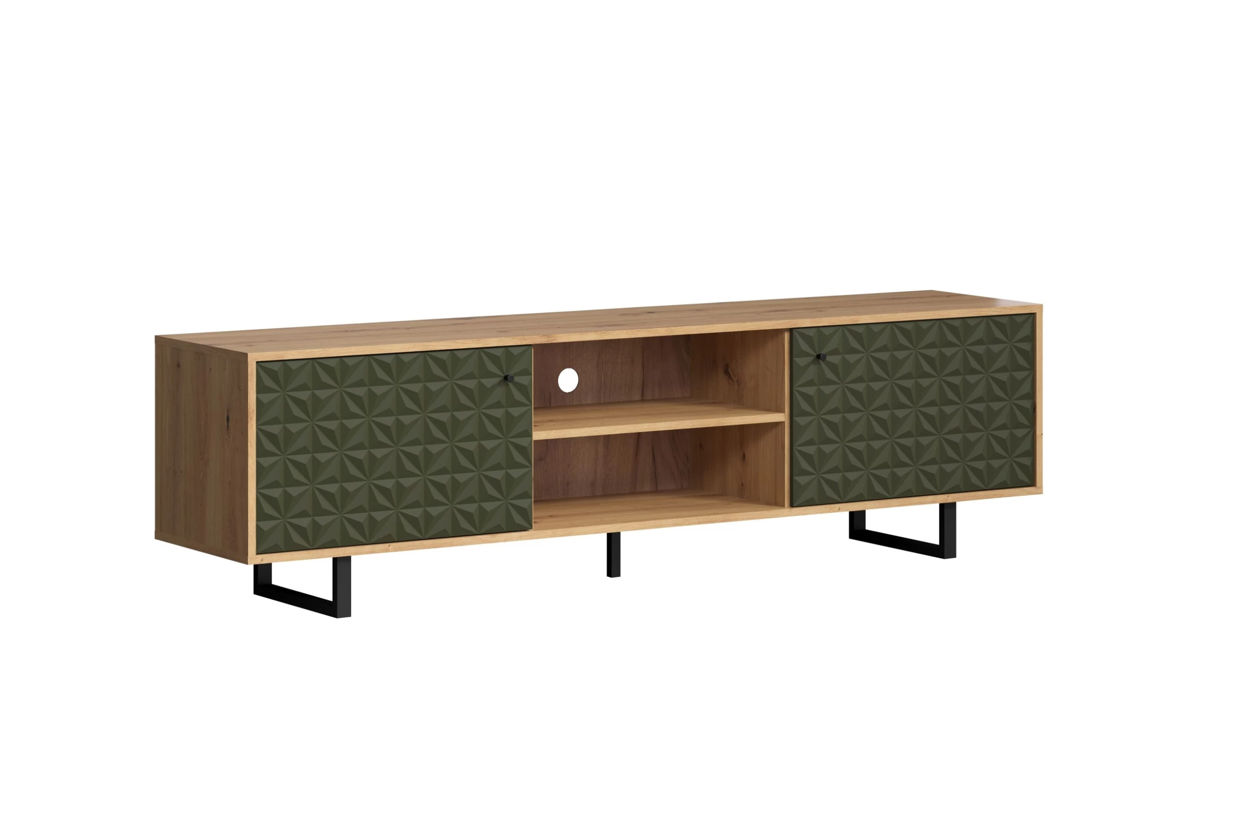 Tv-meubel Sentra | 184 X 40 X 52 Cm | Artisan Oak 7 Tv-meubel Sentra | 184 X 40 X 52 Cm | Artisan Oak - Afbeelding 7