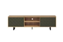 Tv-meubel Sentra | 184 X 40 X 52 Cm | Artisan Oak 17 Tv-meubel Sentra | 184 X 40 X 52 Cm | Artisan Oak -Collectie Woonkamermeubels Sentra WO 2240 319 82 frontal Freisteller 20230511 c10b