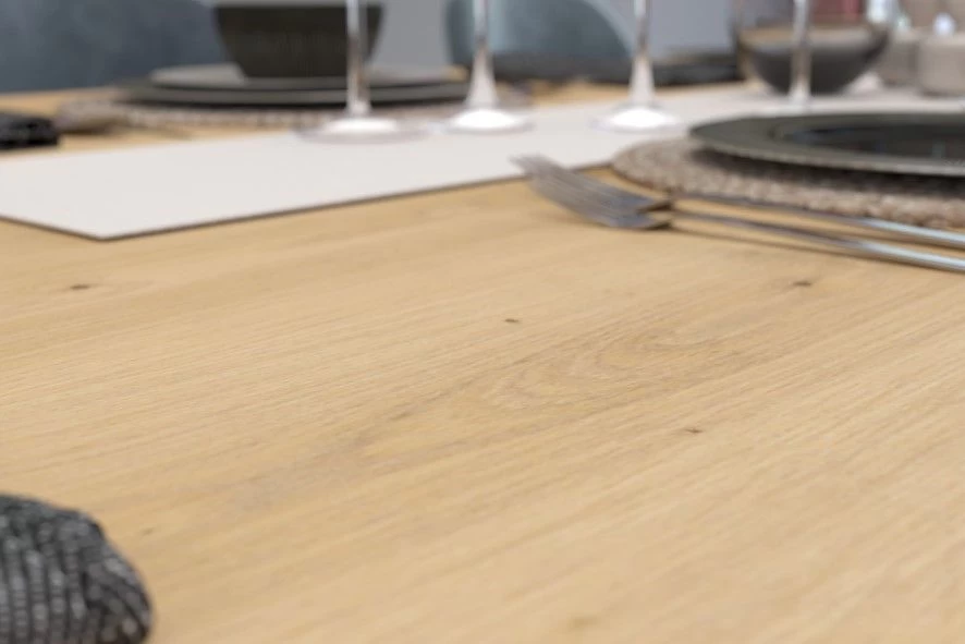 Eettafel Londen-224cm- Eik/donkergrijs 2 Eettafel Londen-224cm- Eik/donkergrijs - Afbeelding 2