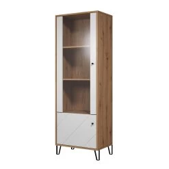 Vitrinekast Touch | 63 X 40 X 172 | Wit 19 Vitrinekast Touch | 63 X 40 X 172 | Wit -Collectie Woonkamermeubels Touch WO 2102 131 07 dynamisch re. Freisteller d329