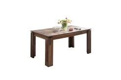 Eettafel Universal | Verlengbaar | 160 X 90 X 77 Cm | Old Wood-ontwerp 9 Eettafel Universal | Verlengbaar | 160 X 90 X 77 Cm | Old Wood-ontwerp -Collectie Woonkamermeubels Universal ET 1100 162 24 dynamisch D Freisteller 20190729 d152