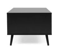 Salontafel Daka 100x60 Met 1 Deur - Zwart/natuur -Collectie Woonkamermeubels Vienna 55A Couchtisch seite c39c