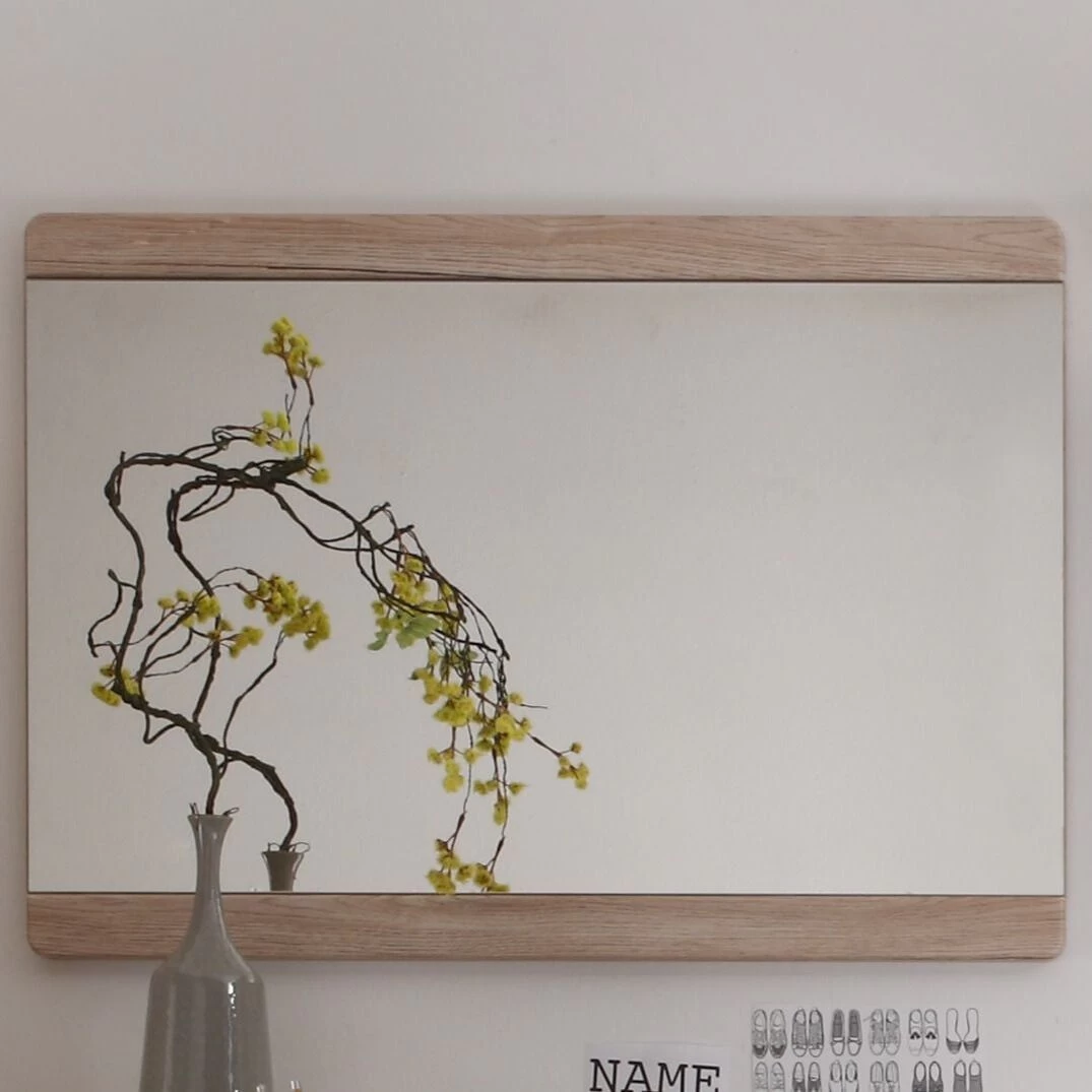 Wandspiegel Malea | 90 X 4 X 64 Cm | San Remo Oak Light-design 1 Wandspiegel Malea | 90 X 4 X 64 Cm | San Remo Oak Light-design