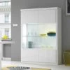 Vitrine Siola 120cm 2 Deuren - Wit